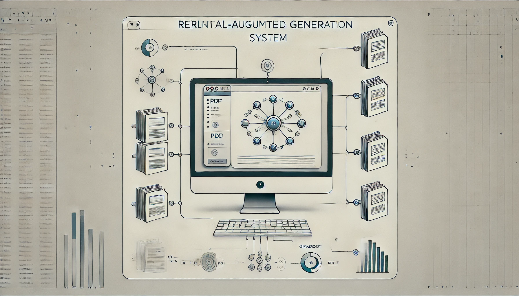 RAG application interface and retrieval workflow